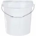 Круглое ведро с крышкой Тара. ру п/э, 15 л, металлическая ручка 05018