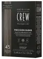 American Crew Precision Blend 4/5 Средний натуральный - Краска для седых волос 3 х 40 мл