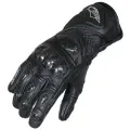 RUSH Перчатки RSX кожа, цвет Черный/Белый, Размер S
