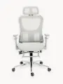 Кресло компьютерное, офисное кресло LS-918W, с 3D подголовником и 8D подлокотниками, максимальная нагрузка 150кг