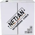 Кабель NETLAN EC-UU004-5E-PVC-GY U/UTP 4 пары, Кат.5e (Класс D), 100МГц, одножильный, BC (чистая медь), внутренний, PVC нг(B), серый, 305м