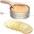 Форма-слайсер для нарезки коржей размер L - 24-30 см Cake Slicer НК-2792