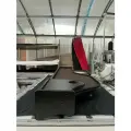 Стол-полка на панель с одним подстаканником DAF 95/105 Коричневая экокожа Коричневые соты
