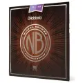 NB1152 Nickel Bronze Комплект струн для акустической гитары, Custom Light, 11-52, D'Addario