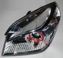 Фара Geely MK Cross лев. /с эл. корр./