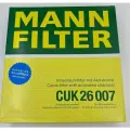 Фильтр салона MANN CUK 26 007 (CUK26007) для автомобилей MERCEDES BENZ A-Klasse, B-Klasse, CLA, GLA