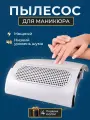 Профессиональный маникюрный пылесос (вытяжка для маникюра) Nail Dust Collector 858-5
