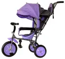 Детский трехколесный велосипед Лучик Малют 2, цвет фиолетовый