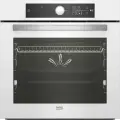 Духовой шкаф BEKO BBIM17400WE, с грилем и конвекцией, 72 л, белый
