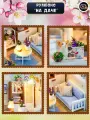Румбокс Hobby Day На даче PC2412 MiniHouse интерьерный конструктор, миниатюра 10 +