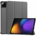 Умный чехол для Xiaomi Pad 7 / Pad 7 Pro / Ксиаоми Пад 7 2024 года, 11.2 дюйма, серый