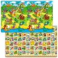 Коврик развивающий для детей двусторонний Funkids Big-15, размер 230х140 см, толщина 15 мм (мягкий пол для детской комнаты) арт. FD-B15-2S-002