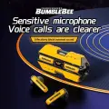 Беспроводные наушники TRANSFORMERS Bumblebeed/ TF-T01 / желтый цвет
