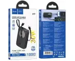 Внешний аккумулятор Hoco Q19 10000mAh, с быстрой зарядкой, черный