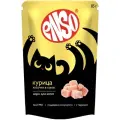 Корм влажный Enso полнорационный для котят, кусочки в соусе с курицей, 24шт х85 г.