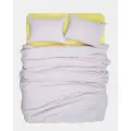 Набор наволочек из вареного хлопка 70х70 см, цвет лавандовый, 2 шт