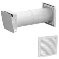 WIVE 100 приточный клапан Vilpe (Финляндия) (приточ. клапан с термостатом, фильтр, белая вент. решетка 380030+793320)