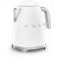 Чайник Smeg KLF03 WHMEU, металлический, 2400Вт, 1,7л, белый матовый