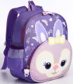 Рюкзак детский на молнии, 3 наружных кармана, цвет сиреневый