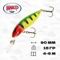 Воблер для троллинга Halco Sorcerer 90 DD+STD, 90 мм, 15 гр, 4-6 м, #H86