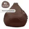 Кресло мешок груша GoodPoof Оксфорд XL коричневый