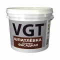 Шпатлевка фасадная VGT, акриловая, вес: 7,5 килограмм, белая