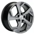 Колесный диск Khomen Wheels KHW1712 17x7 PCD5X114.3 ET45 D66.1 GRAY