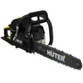 Бензопила HUTER BS-361M, 52 см³, 2800 Вт, 3.8 л. с, паз шины - 1.5 мм, шаг цепи - 8.25 мм(0.325), 7.2 кг