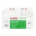 Покрытия на унитаз LAIMA (Система V1), ADVANCED, 1/2 сложения, комплект 200 шт, 3741 см, 128812