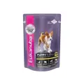 Корм для щенков Eukanuba для здоровья кожи и шерсти, курица 10 шт. х 85 г