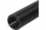 Гофрированная труба ЭРА ПНД черный d 20мм с зонд. легкая 50м Б0043780