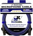 Микрофонный кабель MUZKABEL XXSMK5N - 2 метра, XLR - XLR
