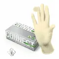 Перчатки смотровые латексные CONNECT неопудренные, 50 пар (100 штук), размер S (малые), -