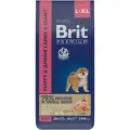 Корм сухой для молодых собак крупных пород Brit Premium Dog Junior Large с курицей 15 кг