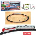 Железная дорога, на батарейках, свет+звук, 280см. с аксесс, в коробке