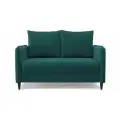 Диван-кровать раскладной PUSHE Фьорд Smart 120, велюр, темно-зеленый Velutto 20