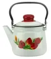 Чайник 1,5л 01-2708/4 Тюльпаны Эмаль г. Магнитогорск