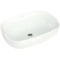 Раковина-чаша СанТа Кировит 56 Купер56 Белая, овальная, накладная
