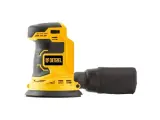 Эксцентриковая шлифовальная машина Denzel, COS-125, аккумуляторная, 10000 об/мин, 125 мм, 18 В, регулировка оборотов