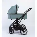 Коляска детская Peppy Tecla 2 в 1 Mint Chrome Edition(Мятный)