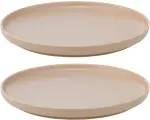 Набор из двух тарелок обеденных, сервировочных бежевого цвета из коллекции Essential, 20см, Tkano, TK22-TW_PL0009