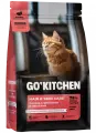 GO'KITCHEN полнорационный беззерновой сухой корм для котят и кошек всех возрастов с лососем, 3.63 кг
