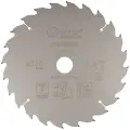 Диск пильный, Круг отрезной по дереву с тефлоновым покрытием для дисковых пил, циркулярных пил, торцовочных пил 24Т, CUTOP Profi plus, 250 х 1,8/2,6 посадочный диаметр 32/30/25,4/20 мм