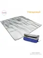 Пол для палатки , влагостойкий, полиэстер, 100 см x 200 см, толщиной 2 мм, утолщенный, S