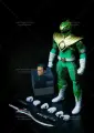 Hot Toys Mighty Green White Power Rangers Фигурка, Изумрудный, Унисекс