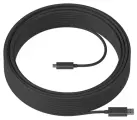 Кабель Logitech VC Strong USB - USB Type-C, длина 25 м, черный
