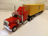 Коллекционная Модель грузовика Kenworth W900 /тягач с прицепом/контейнеровоз, 45см.