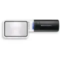 Лупа асферическая ручная с подсветкой Eschenbach mobilux LED, 75 х 50 мм, 3.5х, 10.0 дптр 15113