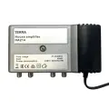 Усилитель телевизионного сигнала, домовой, большой мощности TERRA HA214 40дБ, 109 ДбмВ (HA126)