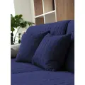 Подушки декоративные 40х40 - 2 шт, IRISHOME, темно-синие, гипоаллергенные, для сна и отдыха